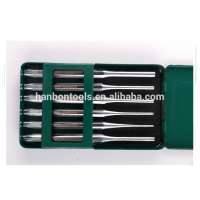 Professional 6pcs mirror round chisel set