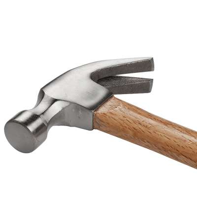 Lower Factory Price different types of best HARDWOOD HANDLE claw hammer